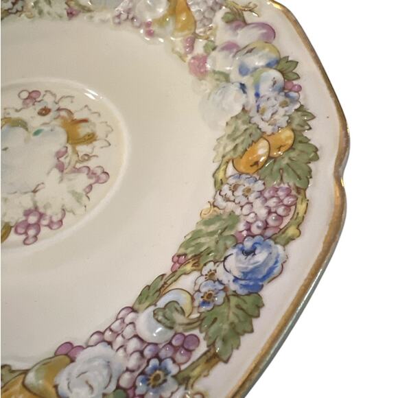 Vintage Five Crown Ducal "Florentine" Saucers Made in England - Picture 3 of 9